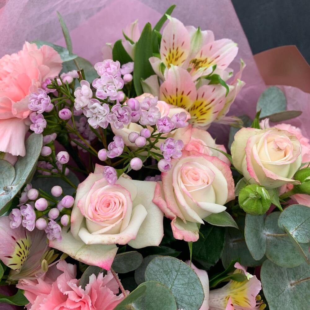 гвоздикой и ваксфлауэром гвоздикой и ваксфлауэром